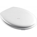 Abattant RD2 double blanc charnieres inox réf. 7RD9001D