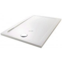 Receveur FLIGHT rectangulaire extra-plat 170 x 90 x 4 cm, blanc Réf. E62483-00