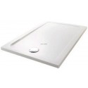 Receveur FLIGHT rectangulaire extra-plat 140 x 90 x 4 cm, blanc Réf. E62481-00