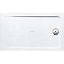 Receveur FLIGHT rectangulaire extra-plat 140 x 70 x 4 cm, blanc Réf. E62486-00