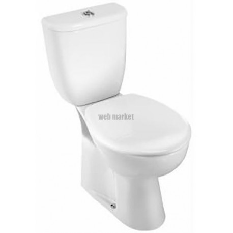 Cuvette Brive sortie verticale Blanc réf E438100