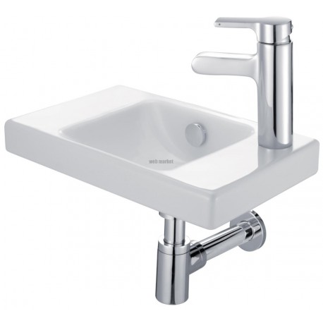 Lave-mains ODEON UP 40x25 per D Blanc réf BL E4799G-00