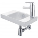Lave-mains ODEON UP 40x25 per D Blanc réf BL E4799G-00