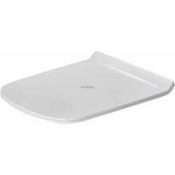 Abattant Durastyle blanc charniere inox sans softclose réf. 60510000