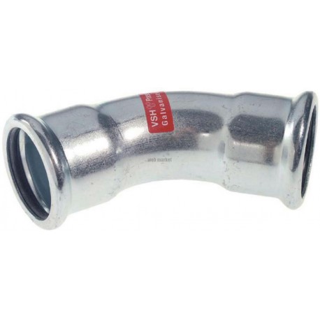 Coude 45° Z7041 VHS Press à sertir femelle-femelle D108 réf 6208147