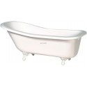 Baignoire de synthèse RETRO 176x73 cm, sans pieds, blanche