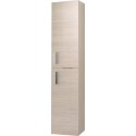 Colonne 2 portes réversibles, 30 cm CONCERTO Bois clair