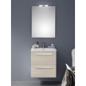 Meuble 2 tiroirs, 60 cm CONCERTO Bois clair