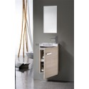Meuble lave-mains 1 porte, 40 cm CONCERTO Bois clair