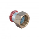 Jonction avec écrou en laitonD18-1mm acier réf 25040
