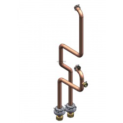 Kit tubulures 2 circuits colis HK22 100017832
