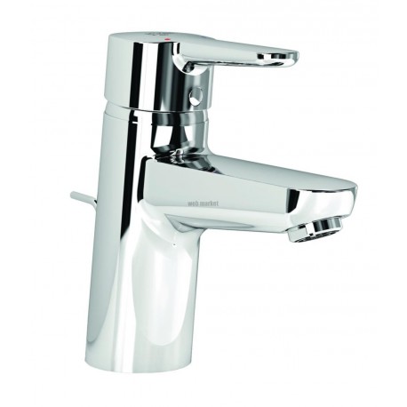 Mitigeur de lavabo CONNECT BLUE, avec vidage plastique, chromé réf. B0176AA