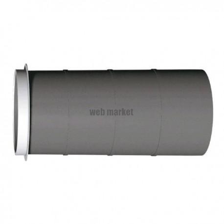 M 125 p-l100 - manchon court à griffes avec manchette diamètre 125