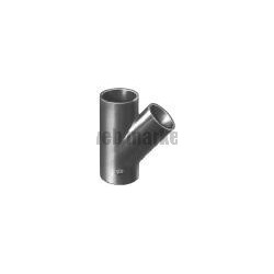 Culotte fonte simple 45° SMU® Plus - gris - Ø 300/300 mm