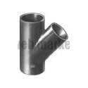 Culotte fonte simple 45° SMU® Plus - gris - Ø 300/300 mm