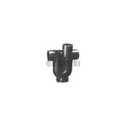 Siphon de parcours SMU® Plus - fonte gris - Ø 150 mm