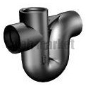 Siphon de parcours SMU® Plus - fonte gris - Ø 200 mm