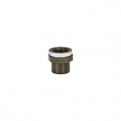 Manchon mixte taraudé avec bague de renfort SYSTEM O PVC Femelle-Mâle diamètre : 25/32x3/4 HMM25