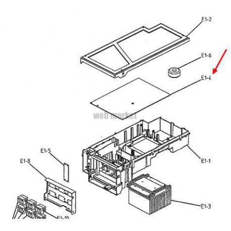 PLATINE  3F007599-1-Daikin