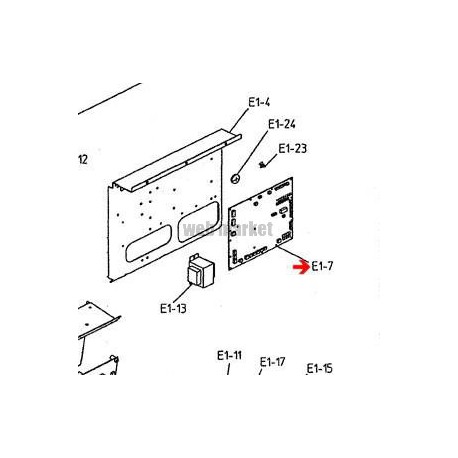 PLATINE  EX0439  2P109963-9 T-Daikin