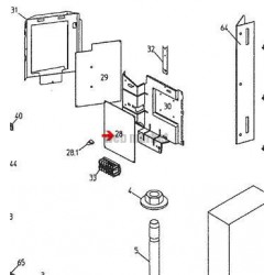 PLATINE  EC0418-1  3P145115-1-Daikin