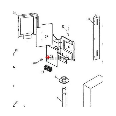 PLATINE  EC0418-1  3P145115-1-Daikin