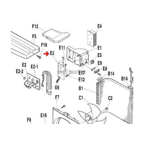 PLATINE FIILTRATION 3P117983-1-Daikin