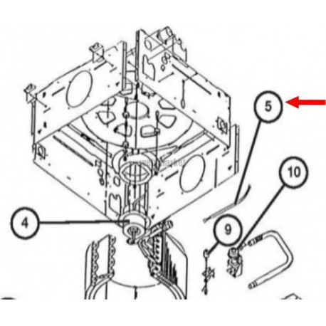 Sonde ambiance - Pièce de rechange origine fabricant