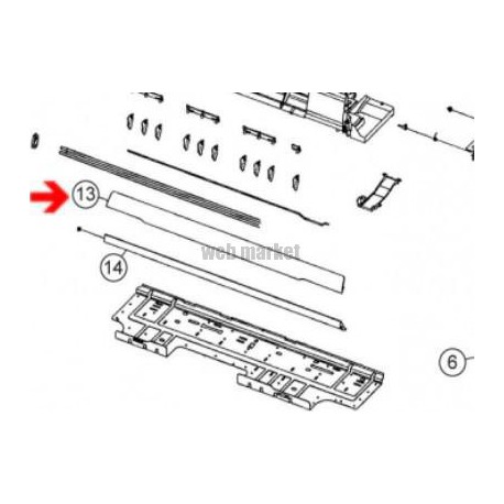 Volet - Pièce de rechange origine fabricant