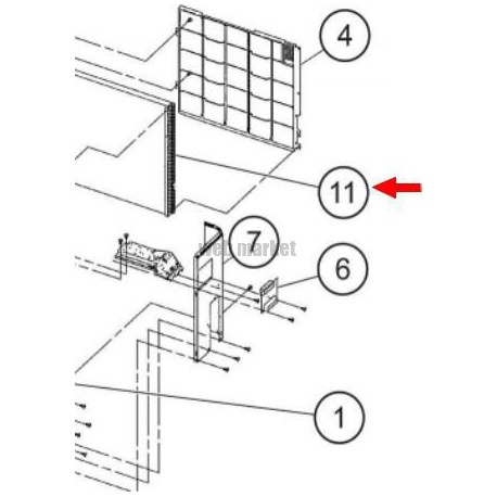 Condenseur - Pièce de rechange origine fabricant
