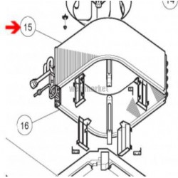 Evaporateur - Pièce de rechange origine fabricant