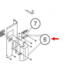 Cache raccord - Pièce de rechange origine fabricant