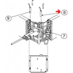 Sonde d'échangeur - Pièce de rechange origine fabricant