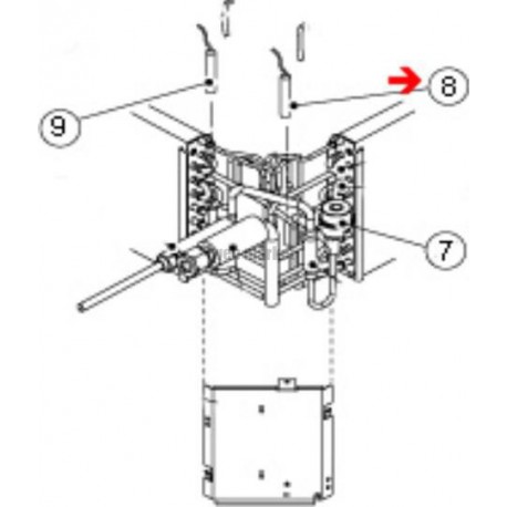 Sonde d'échangeur - Pièce de rechange origine fabricant