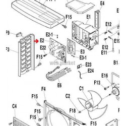 PLATINE DE CONTROLE 3F012597-7-Daikin