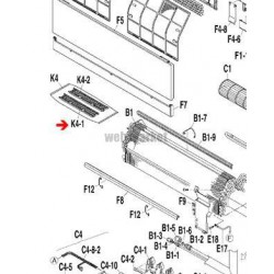 KIT DE FILTRE ANTISTATIQUE-Daikin