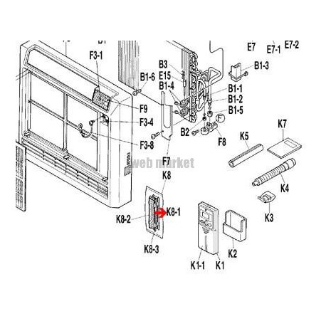 FILTRE STATIQUE FLX50AZ-Daikin