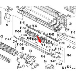 DAIKIN VOLET DE BALAYAGE POUR MACHINE FTXS35CVMB