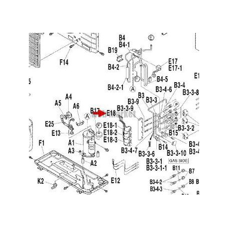 BOBINE DETENDEUR 3MKS50E-3MXS52E-Daikin