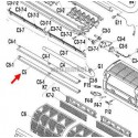 VOLET DE BALAYAGE DU BAS FTKS20-35DV-Daikin
