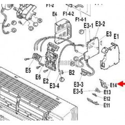PLAQUE DE SUPPORT FTX25J-Daikin