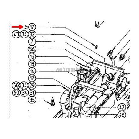 RESISTANCE ELECTRIQUE 6V3-Daikin