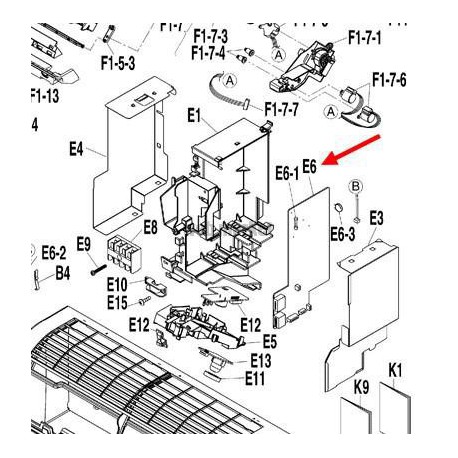 PLATINE DE CONTRÔLE 3F011635-27-Daikin