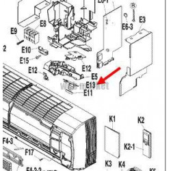RECEPTEUR IR 1840061-Daikin