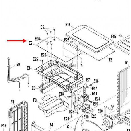 PLATINE  2F013532-1-Daikin