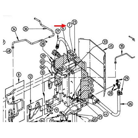 ECHANGEUR A PLAQUE 134 EAU    4SW07777-1-Daikin