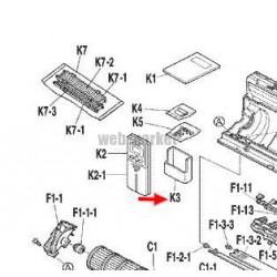 SUPPORT DE TELECOMMANDE ARC423A1 ET A2-Daikin