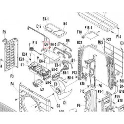 PLATINE DE CONTROLE  2F007588-7-Daikin