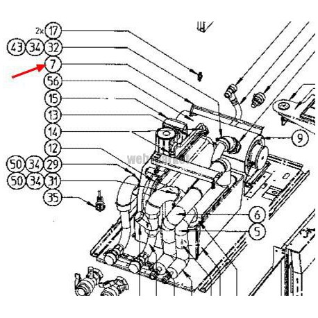 RESISTANCE ELECTRIQUE 6W1-Daikin