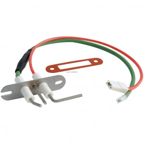 Electrode d allumage + ionisation CD20 05.37-Sup Réf F3AA40839